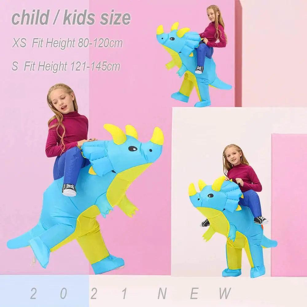  Inflatable Triceratops Dinosaur Costume for Kids - Fun for Halloween & Cosplay -  ToylandEU™
