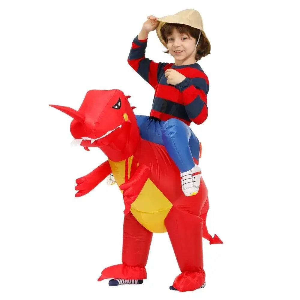  Inflatable Triceratops Dinosaur Costume for Kids - Fun for Halloween & Cosplay -  ToylandEU™