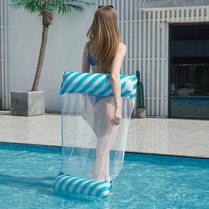  Inflatable Water Hammock Pool Float Recliner Comfort -  ToylandEU™