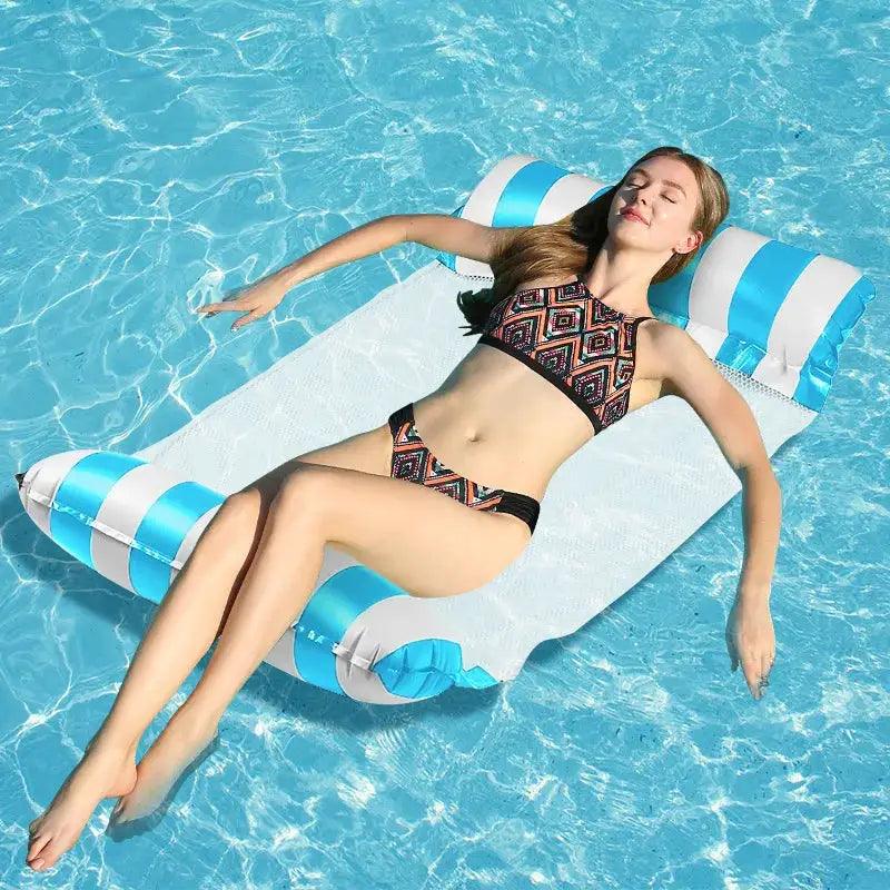  Inflatable Water Hammock Pool Float Recliner Comfort -  ToylandEU™
