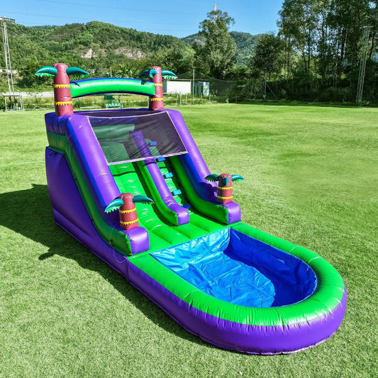  Inflatable Water Slide And Bounce House 1100W Blower -  ToylandEU™