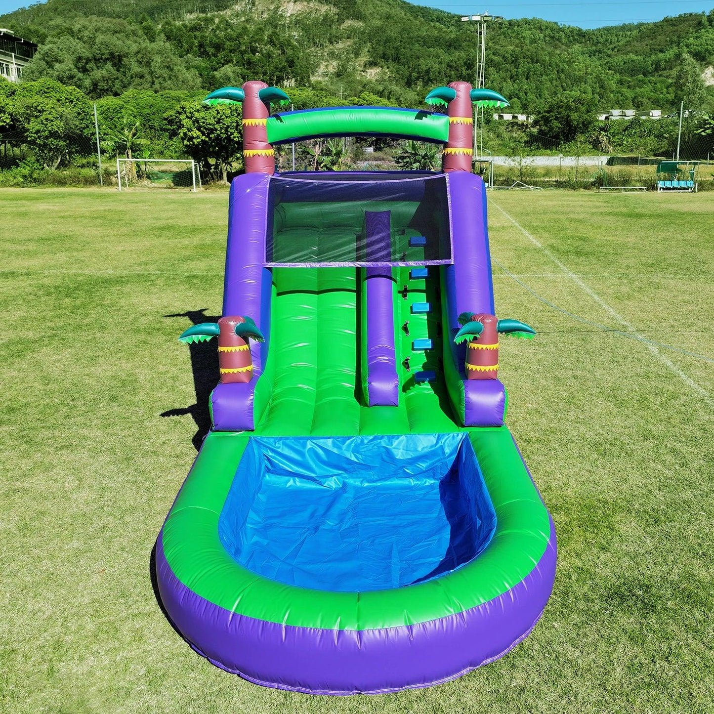  Inflatable Water Slide And Bounce House 1100W Blower -  ToylandEU™