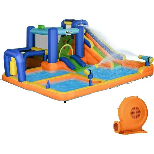  Inflatable Water Slide Bounce House Pool For Kids -  ToylandEU™