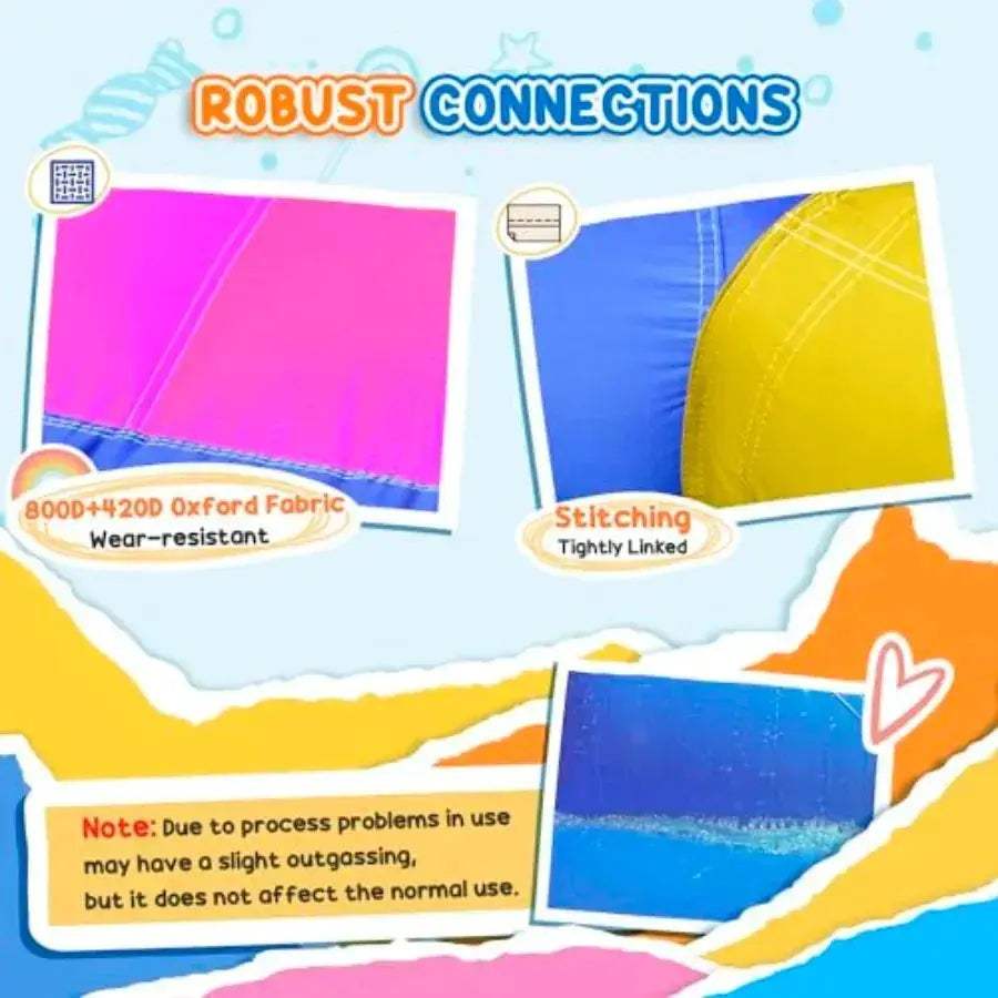 Inflatable Water Slide Bounce House With Climbing Wall - ToylandEU
