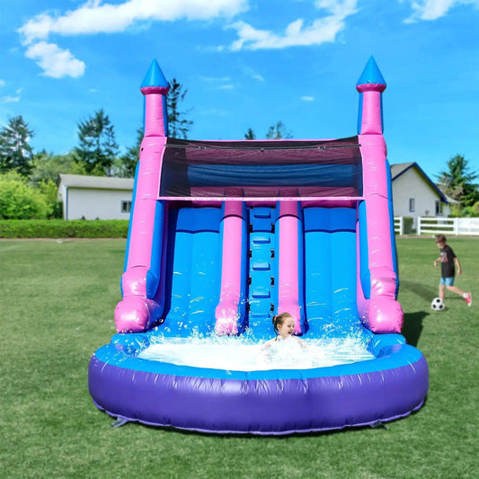  Inflatable Water Slide CE Certified With Double Slides -  ToylandEU™
