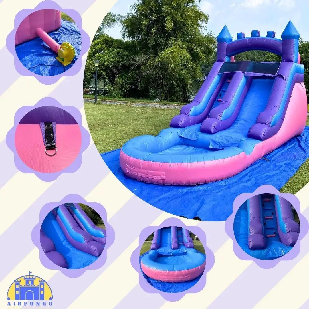  Inflatable Water Slide Commercial Grade With Blower -  ToylandEU™