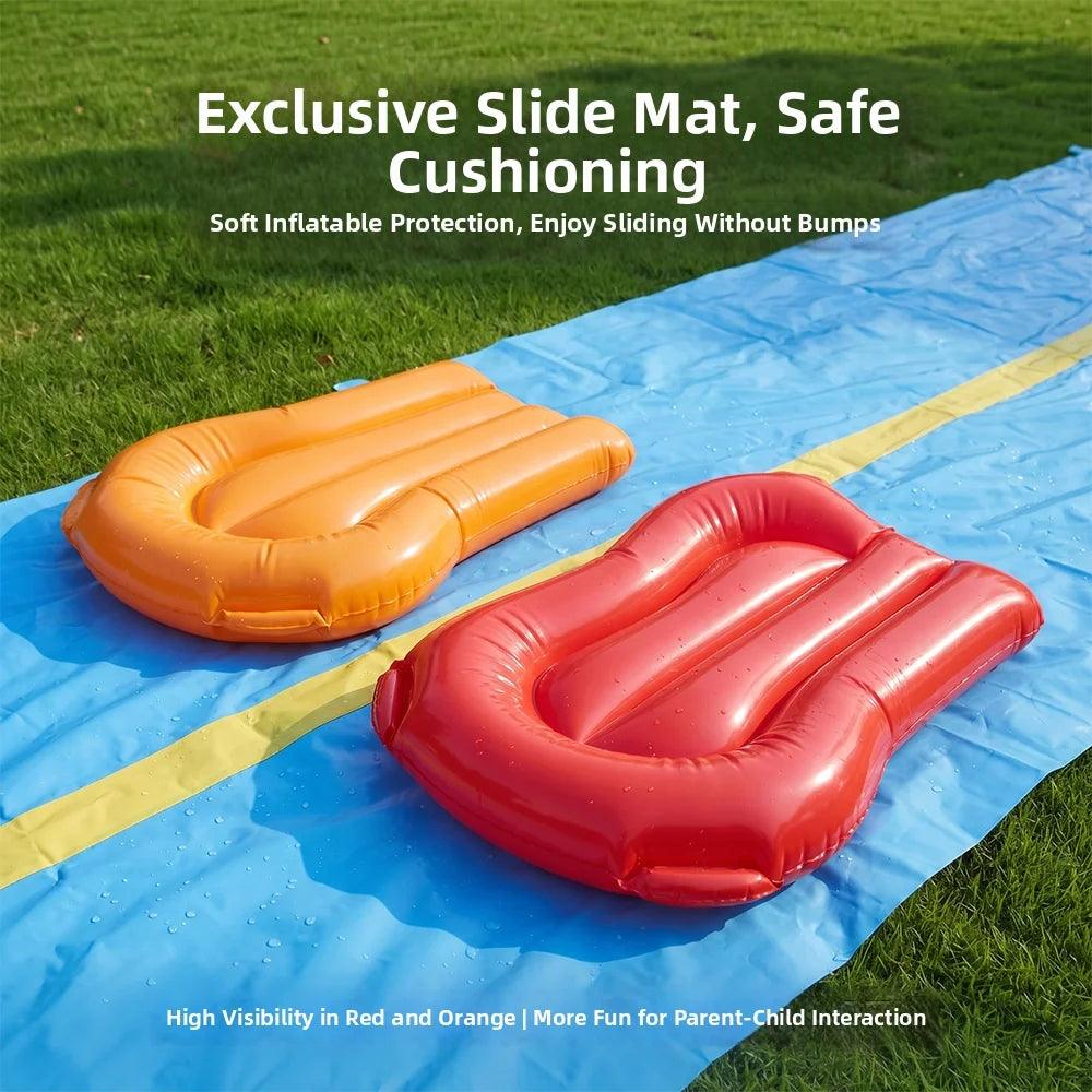 Inflatable Water Slide | Double Lane | Toylandeu™
