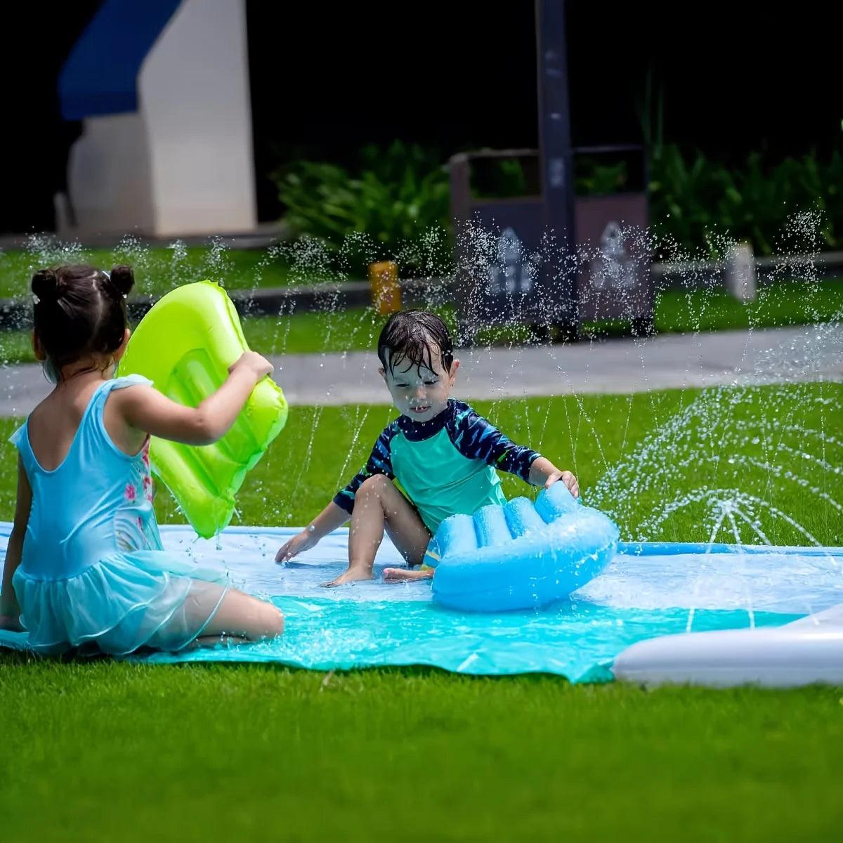Inflatable Water Slide | Dual-Player | Toylandeu™