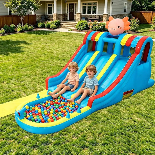  Inflatable Water Slide For Kids 8In1 Outdoor -  ToylandEU™