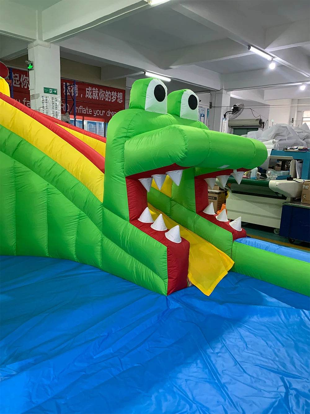 Inflatable Water Slide Park With Blower For Kids 8018 - ToylandEU