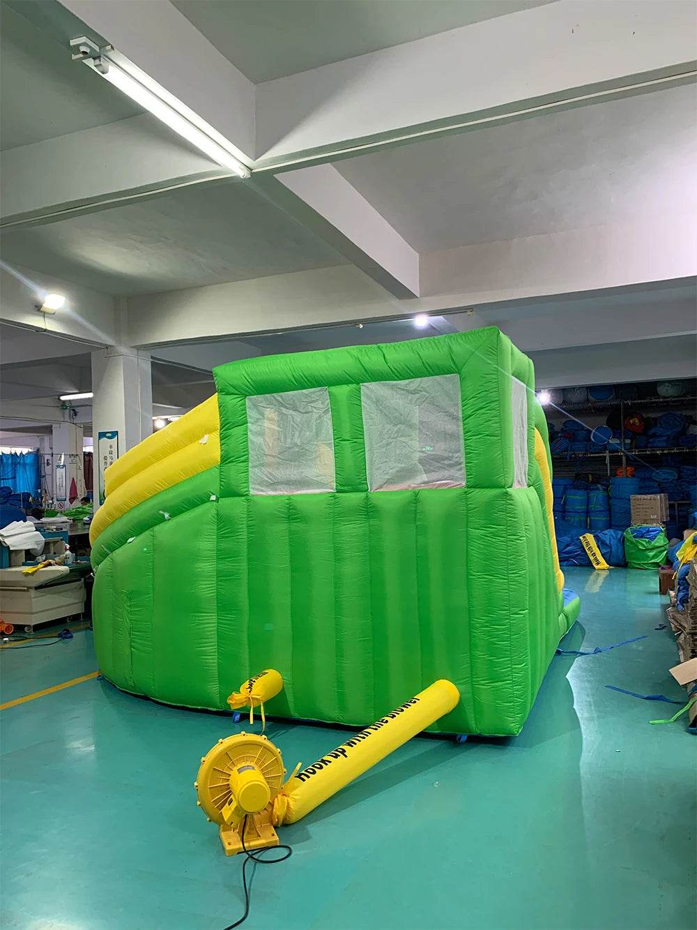 Inflatable Water Slide Park With Blower For Kids 8018 - ToylandEU