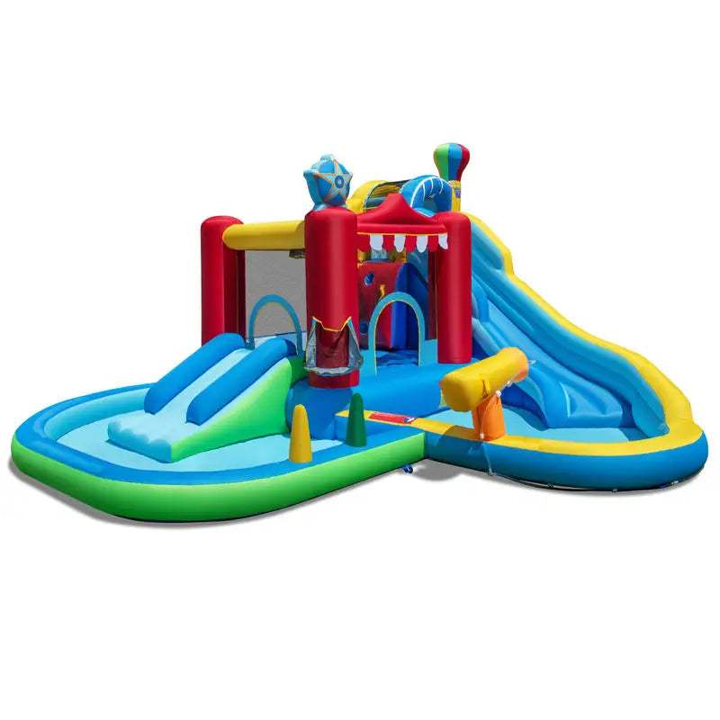  Inflatable Water Slide Wet Dry Combo Bounce Outdoors -  ToylandEU™