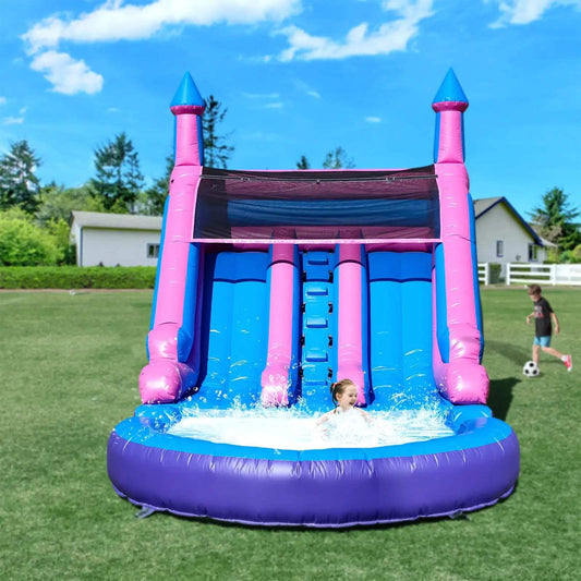  Inflatable Water Slide CE Certified With Double Slides -  ToylandEU™