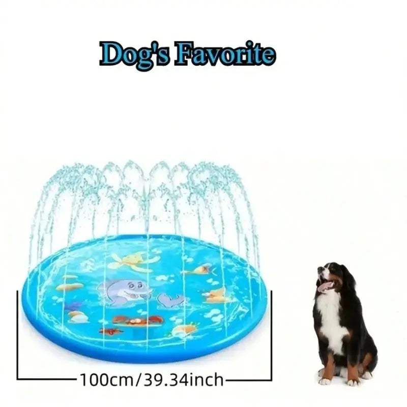  Inflatable Water Sprinkler Pad Kids Outdoor Splash Safe -  ToylandEU™