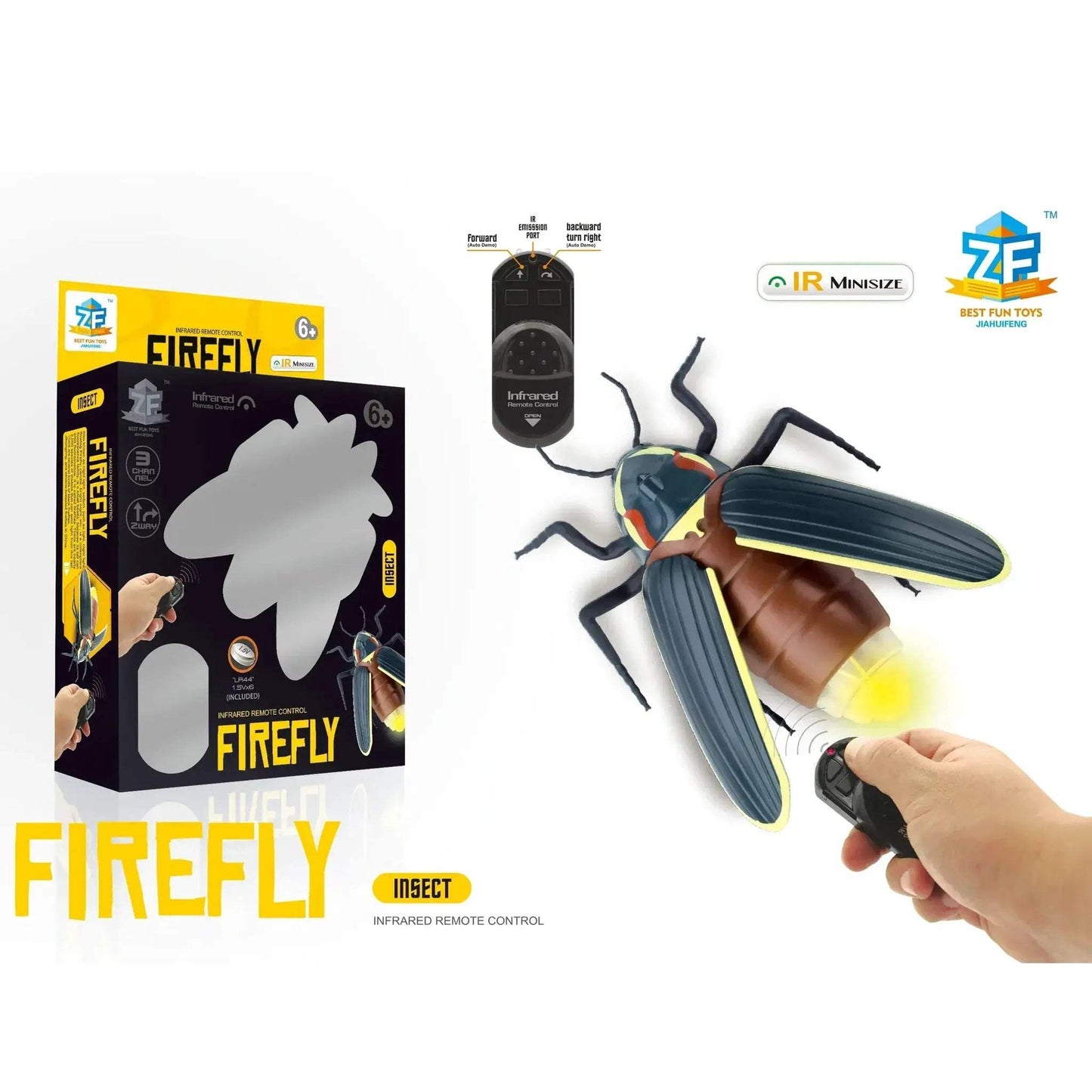 Infrared Remote Control Insect Toys Prank Set For Kids - ToylandEU