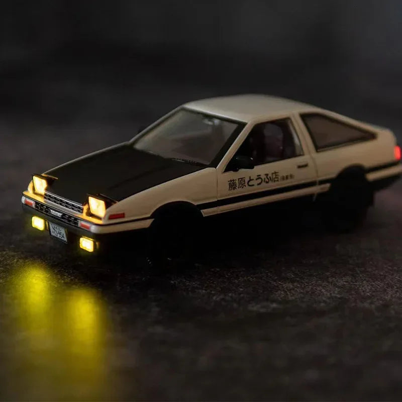 Initial D Toyota AE86 1:30 Scale Diecast Metal Model Car With Sound And Light - ToylandEU