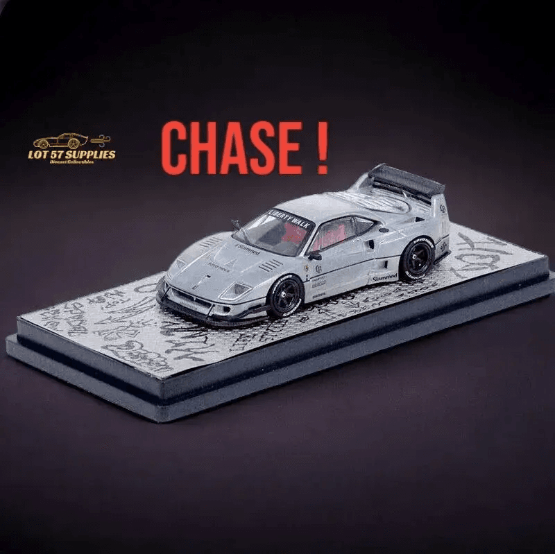 Inno64 RAW CHASE Ferrari F40 LBWK HONG KONG TOYCAR SALON 2023 SPECIAL EDITION 1:64 - ToylandEU