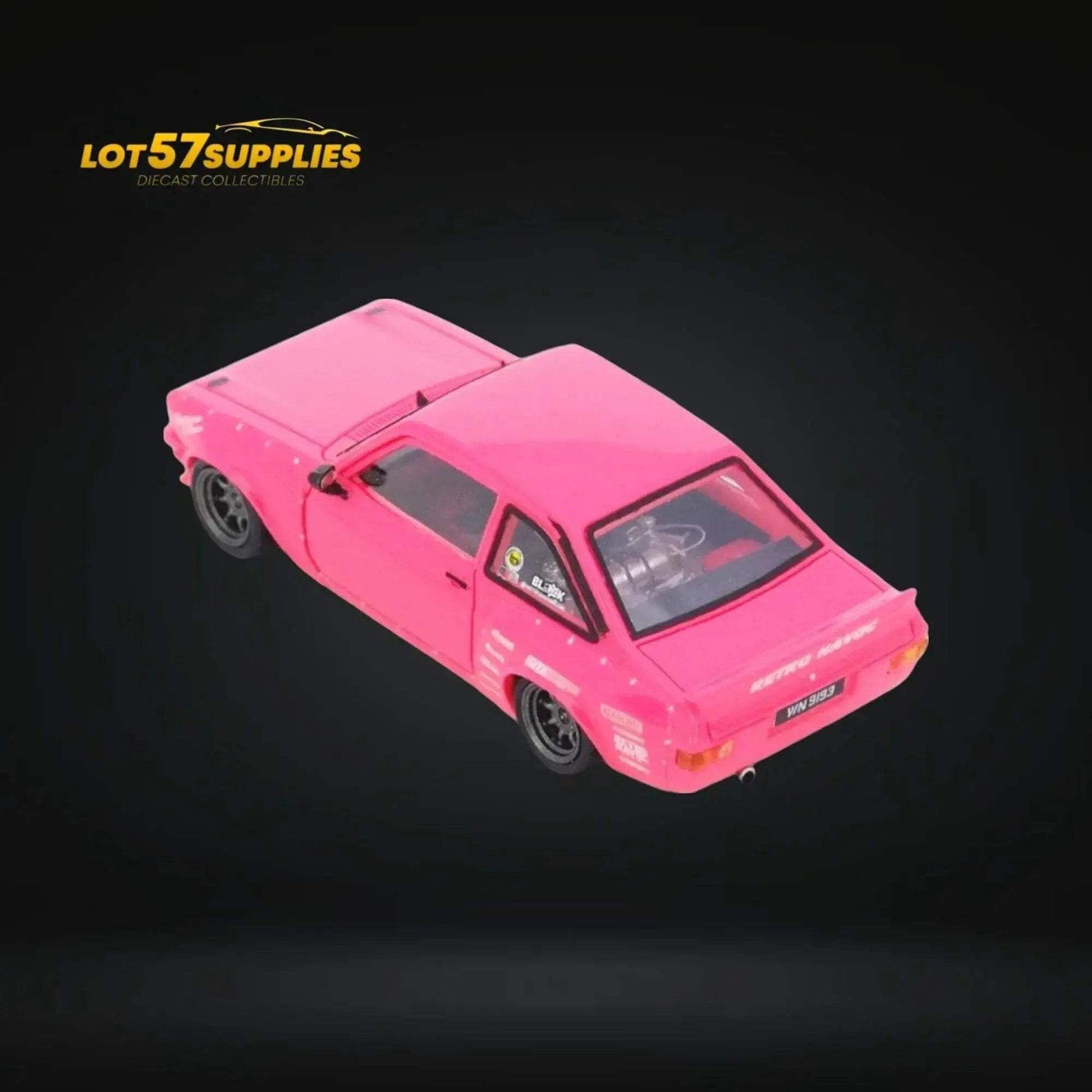 Inno64 Ford Escort MK2 Pandem "Emotion" Retro Havoc Pink 1:64 IN64R-MK2P-ERH - ToylandEU