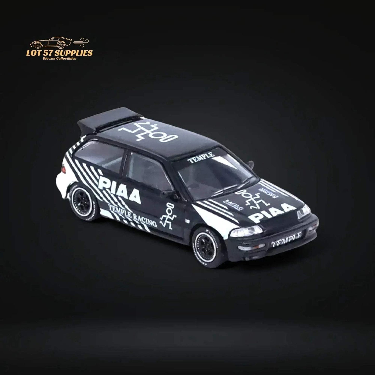Inno64 Honda Civic EF9 "TEMPLE RACING" Osaka Auto Messe 2023 1:64 - ToylandEU