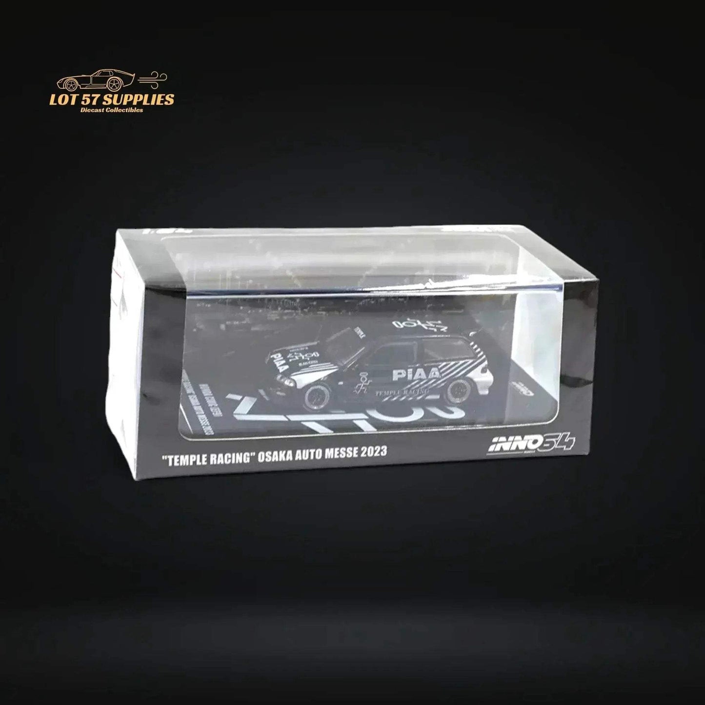 Inno64 Honda Civic EF9 "TEMPLE RACING" Osaka Auto Messe 2023 1:64 - ToylandEU