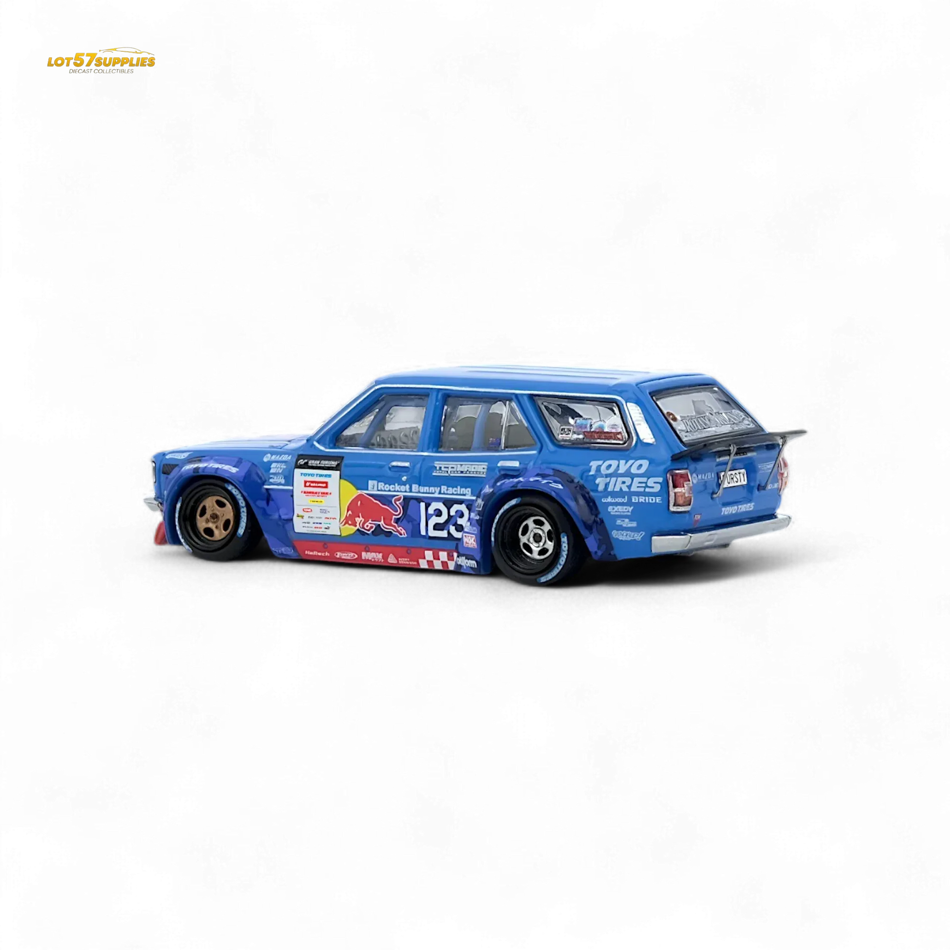 Inno64 MAD MIKE 1976 MAZDA RX3 Station Wagon D1GP Series 2024 1:64 - ToylandEU