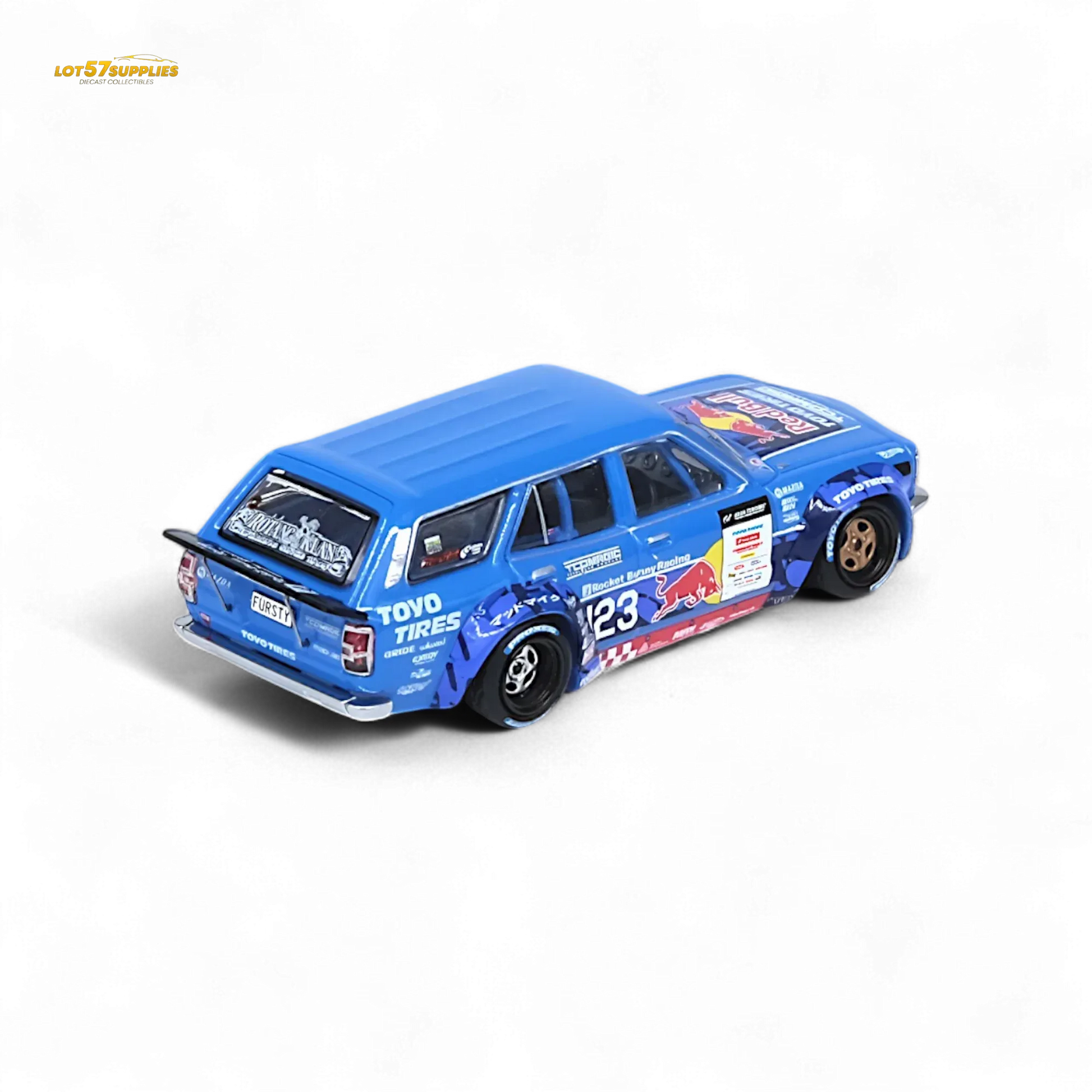 Inno64 MAD MIKE 1976 MAZDA RX3 Station Wagon D1GP Series 2024 1:64 - ToylandEU