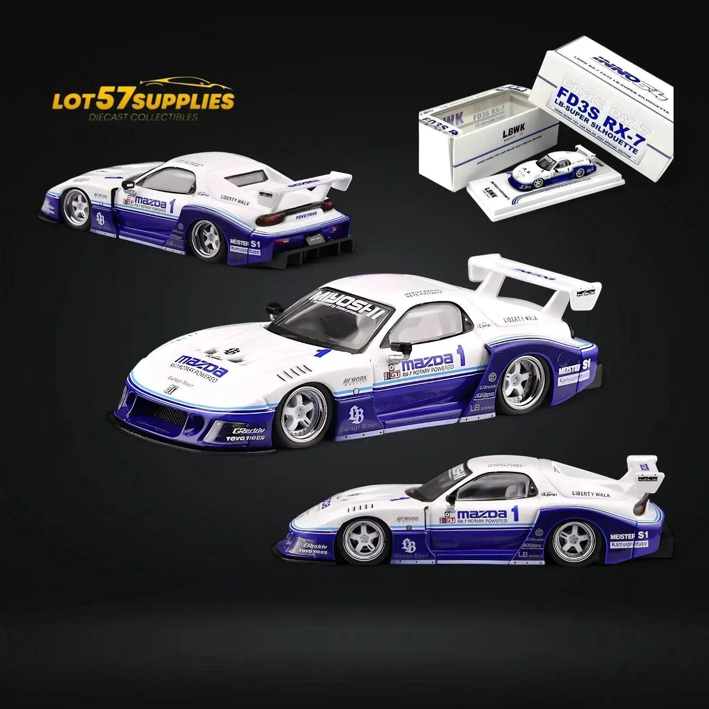  Inno64 Mazda RX7 Diecast Limited Edition -  ToylandEU™