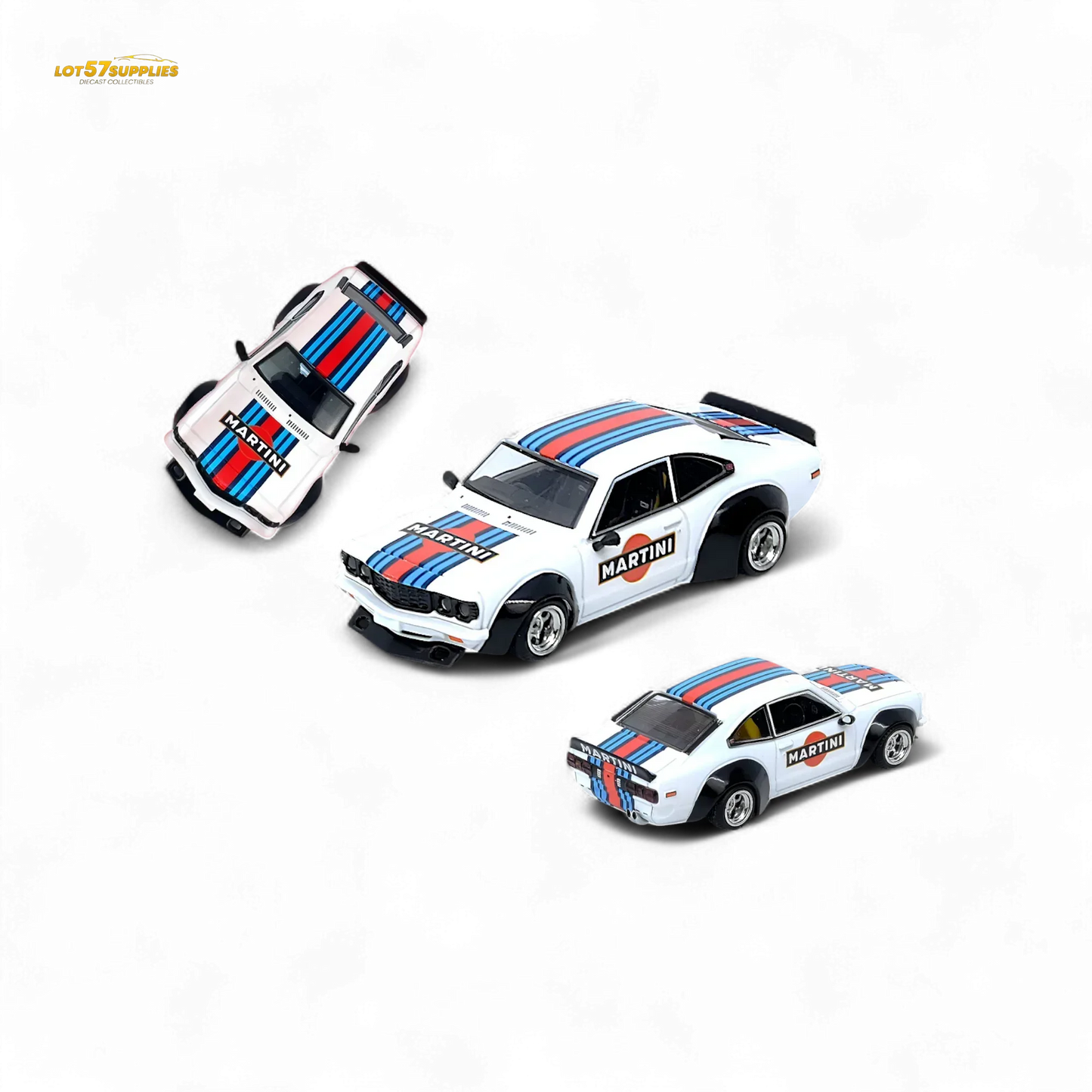Inno64 MAZDA SAVANNA RX3 "MARTINI RACING" Livery 1:64 - ToylandEU