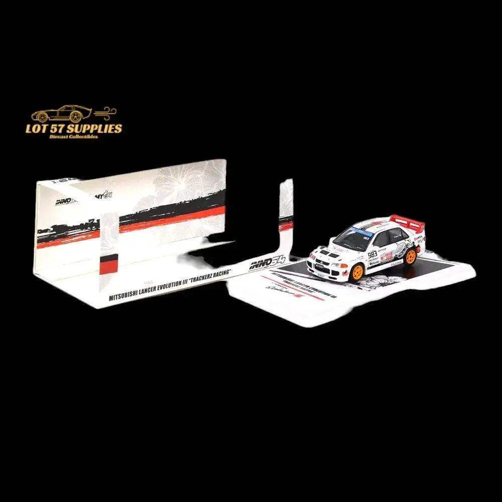 Inno64 Mitsubishi Lancer Evo III & Toyota AE86 "Trackerz Racing" Malaysia Exclusive 1:64 IN64-TRACKERZ-BOXSET - ToylandEU