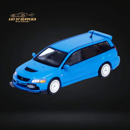  Inno64 Mitsubishi Lancer Evolution IX Wagon Blue 1:64 -  ToylandEU™