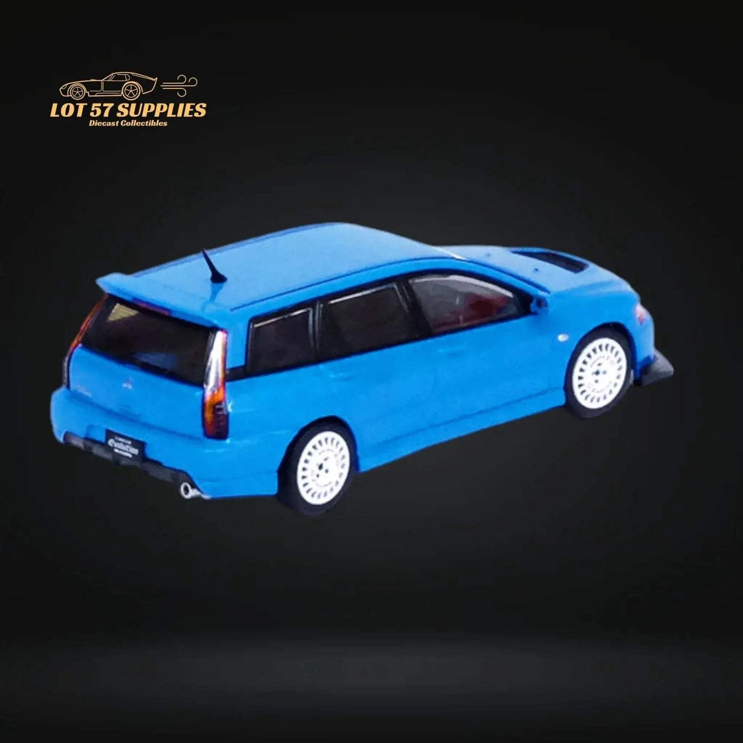 Inno64 Mitsubishi Lancer Evolution IX Wagon Blue 1:64 IN64-EVO9W-BLU - ToylandEU