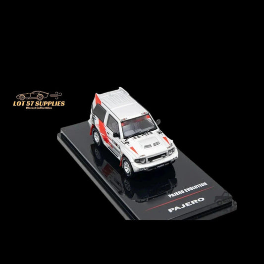  Inno64 Mitsubishi Pajero Evolution Ralliart Silver 1:64 -  ToylandEU™