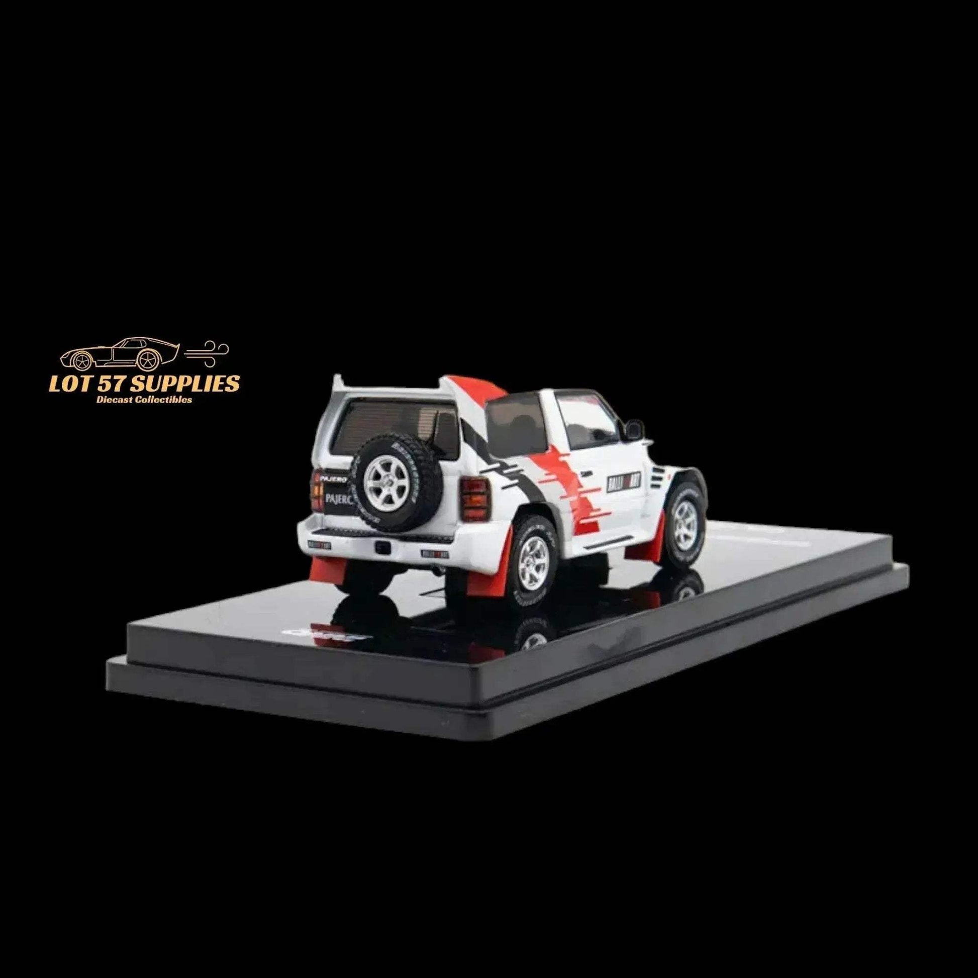 Inno64 Mitsubishi Pajero Evolution "RALLIART" in White 1:64 IN64-EVOP-RAWHI - ToylandEU