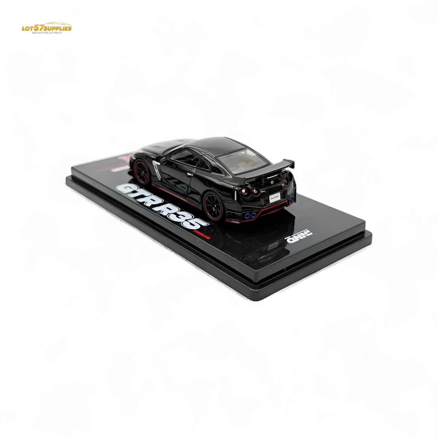 Inno64 Nissan GT-R R35 NISMO Black 1:64 - ToylandEU