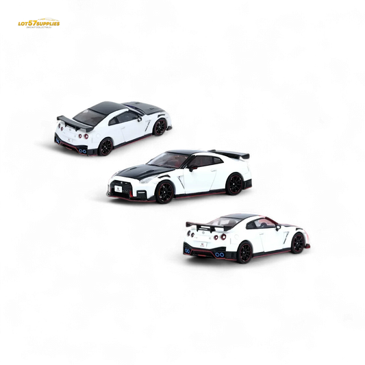 Nissan GTR R35 Nismo Diecast White Premium 1 64 Scale -  ToylandEU™