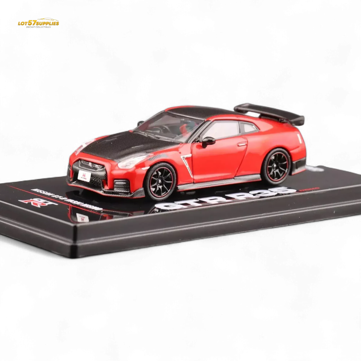 Inno64 NISSAN GT-R (R35) NISMO Red 1:64 - ToylandEU