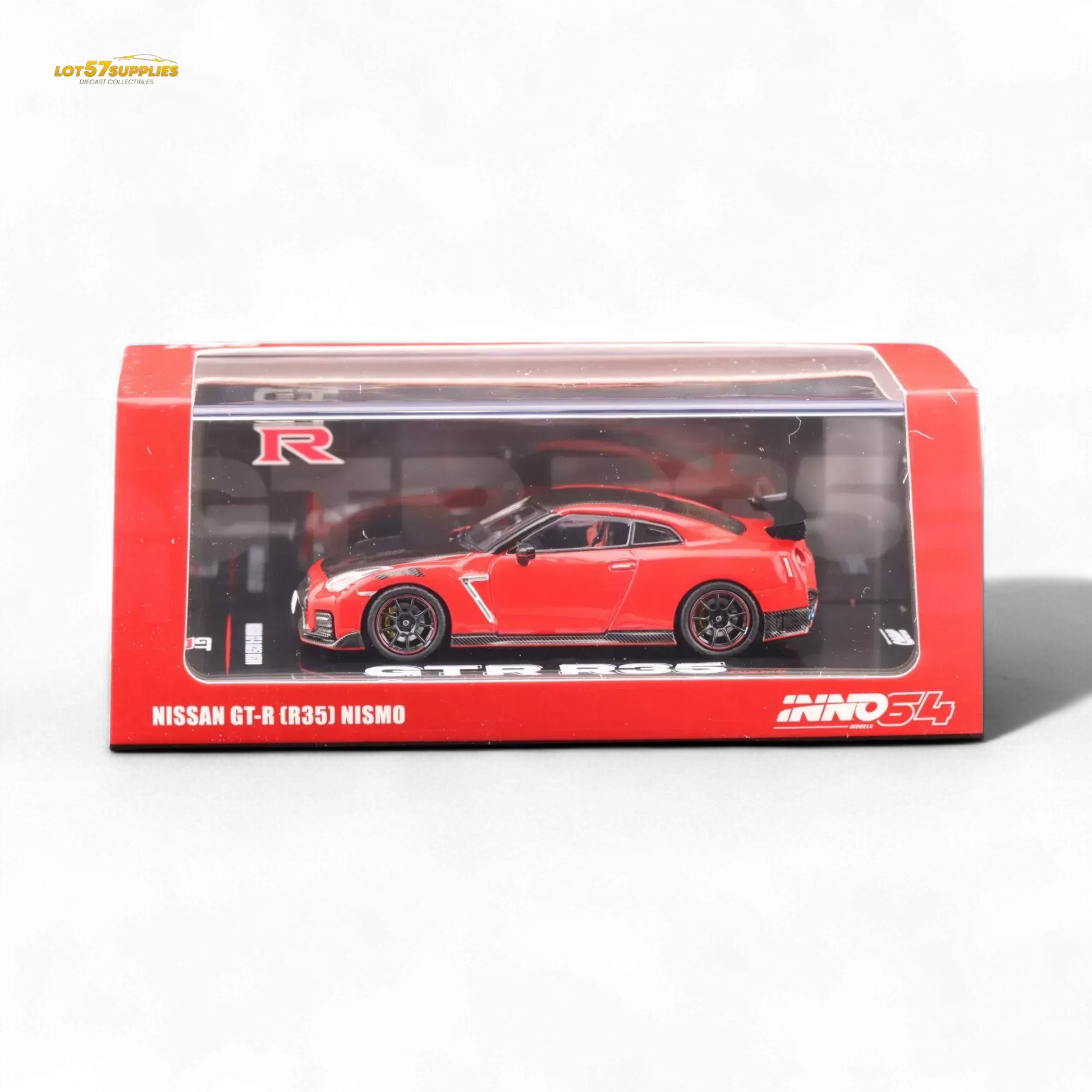 Inno64 NISSAN GT-R (R35) NISMO Red 1:64 - ToylandEU