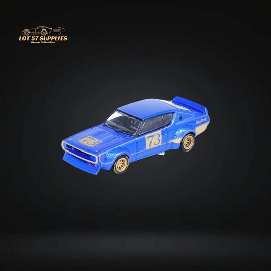  Nissan Skyline 2000 GTR Diecast 1 64 Scale Racing Blue -  ToylandEU™