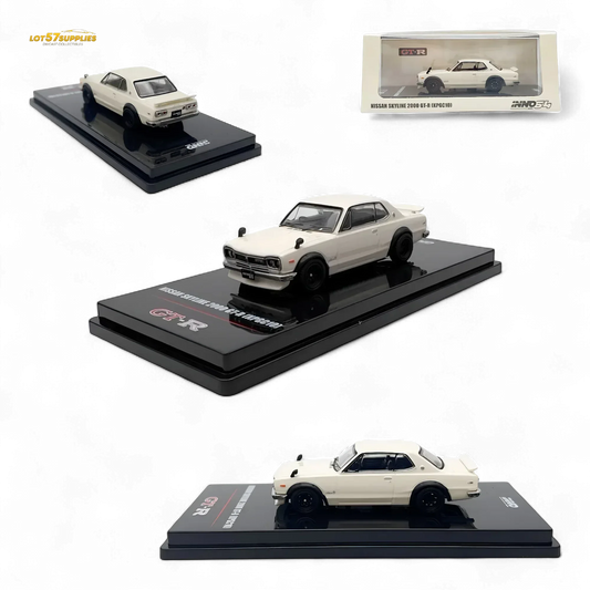  Inno64 Nissan Skyline 2000 GT-R KPGC10 White 1:64 -  ToylandEU™