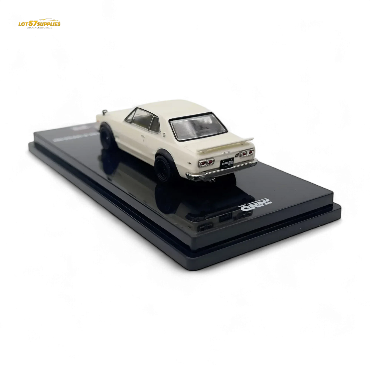 Inno64 Nissan Skyline 2000 GT-R (KPGC10) in White 1:64 - ToylandEU