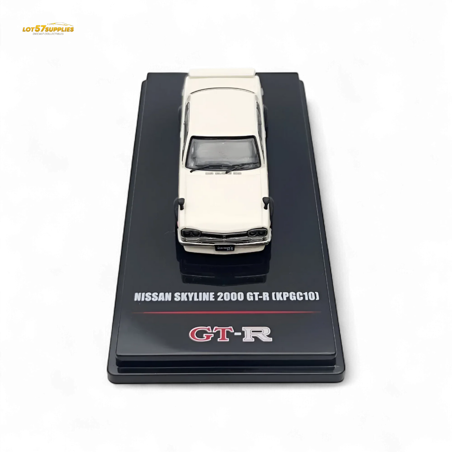 Inno64 Nissan Skyline 2000 GT-R (KPGC10) in White 1:64 - ToylandEU