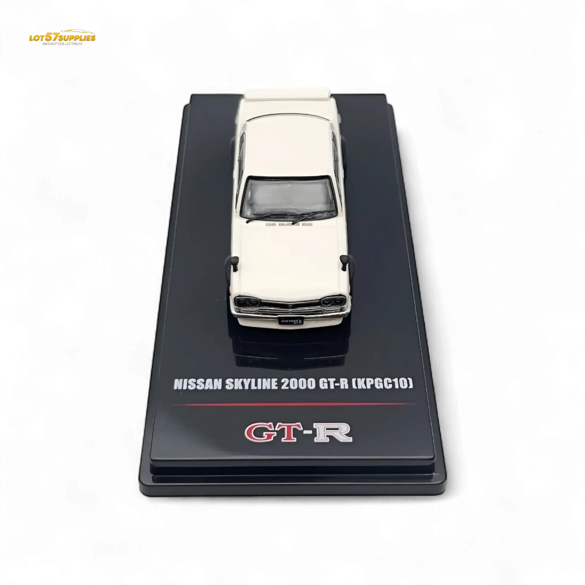 Inno64 Nissan Skyline 2000 GT-R (KPGC10) in White 1:64 - ToylandEU