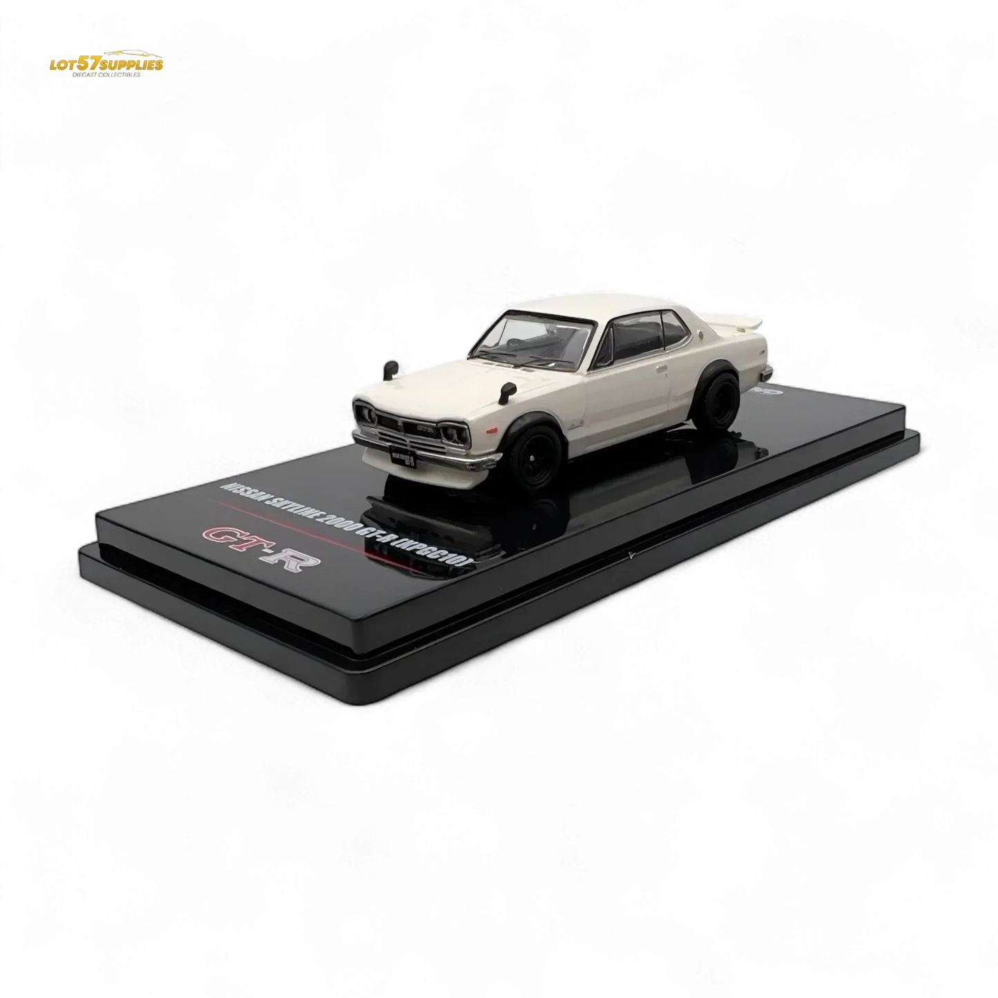Inno64 Nissan Skyline 2000 GT-R (KPGC10) in White 1:64 - ToylandEU