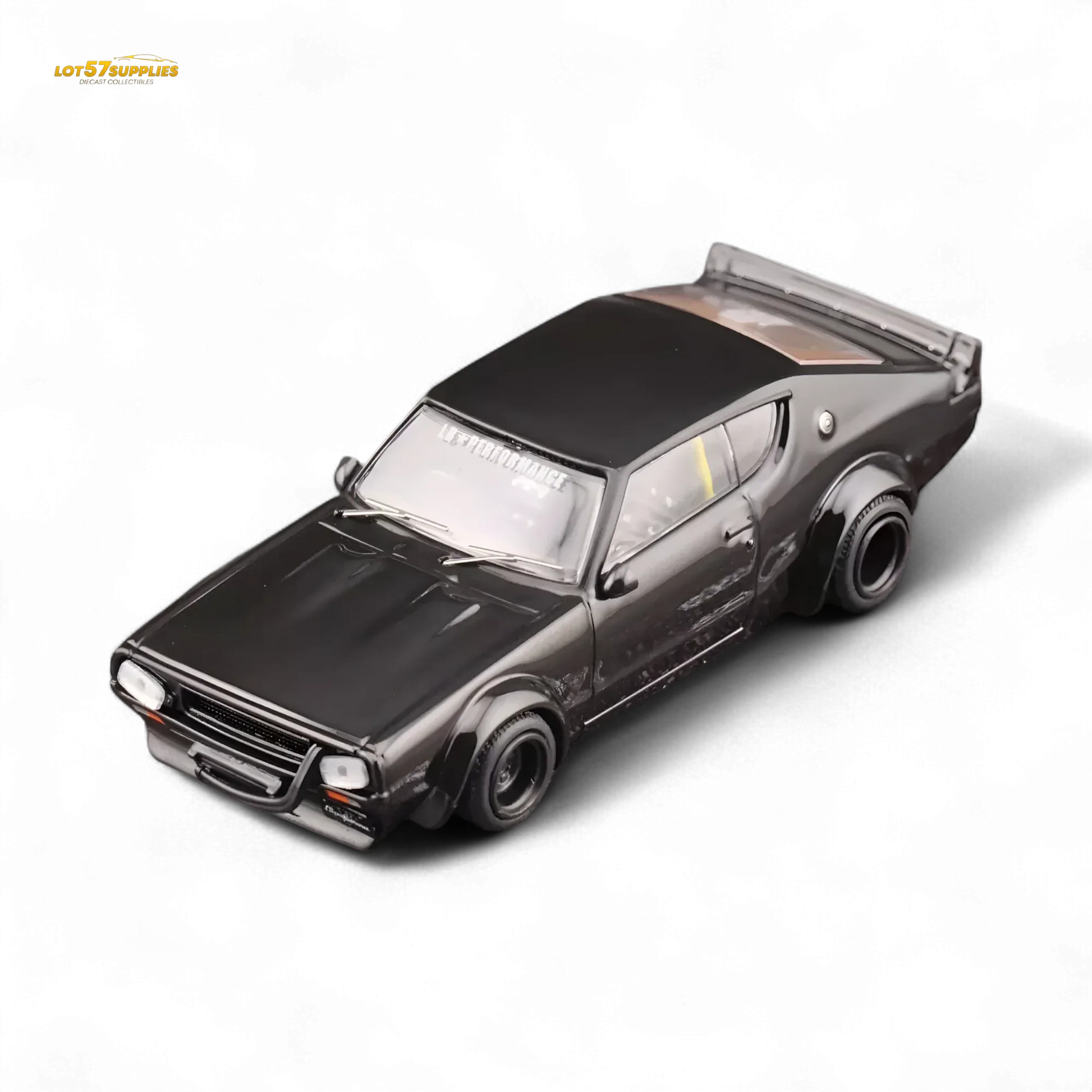 Inno64 Nissan Skyline 2000 GT-R KPGC110 KENMERI Black 1:64 - ToylandEU