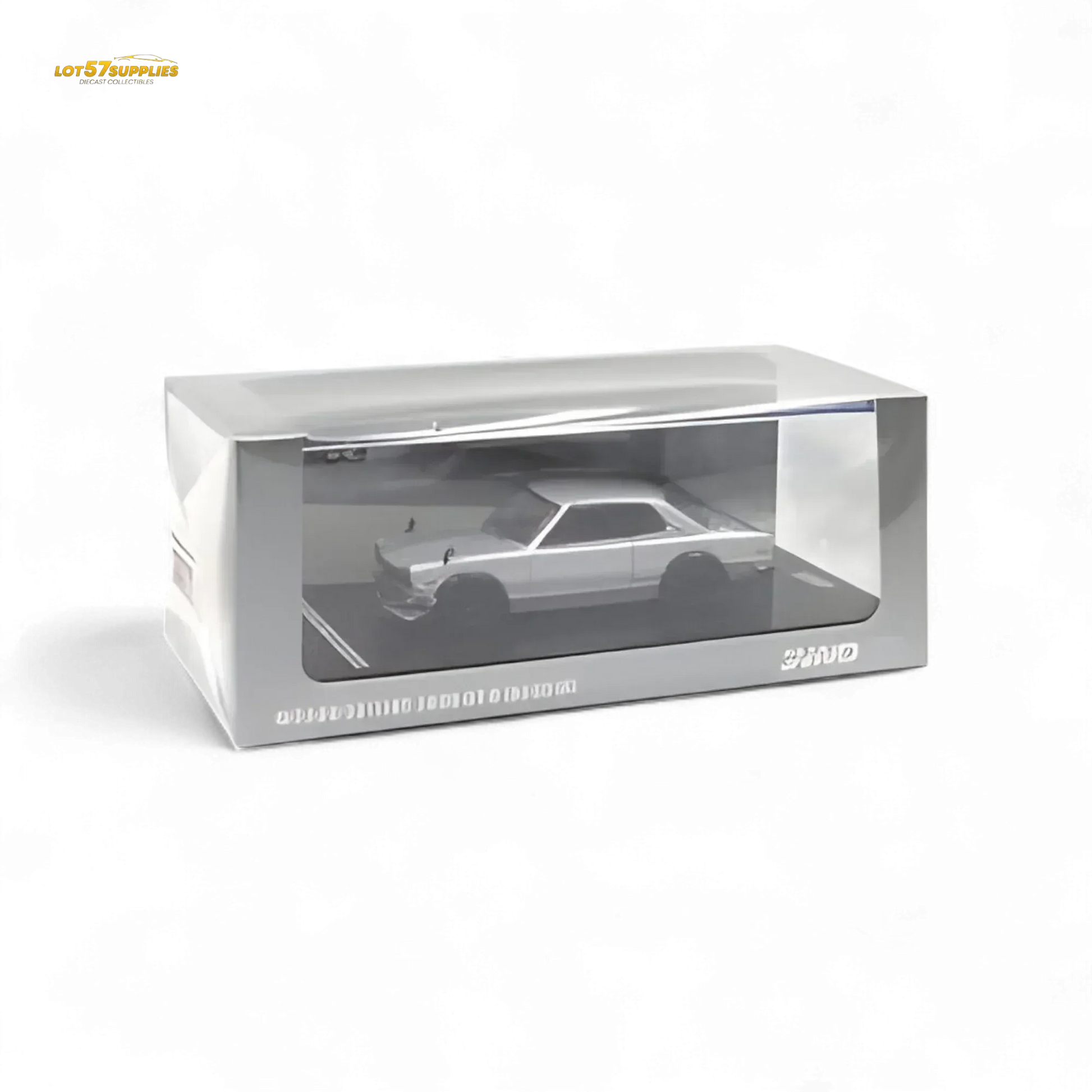 Inno64 Nissan Skyline 2000GT-R (KPGC10) in Silver 1:64 - ToylandEU