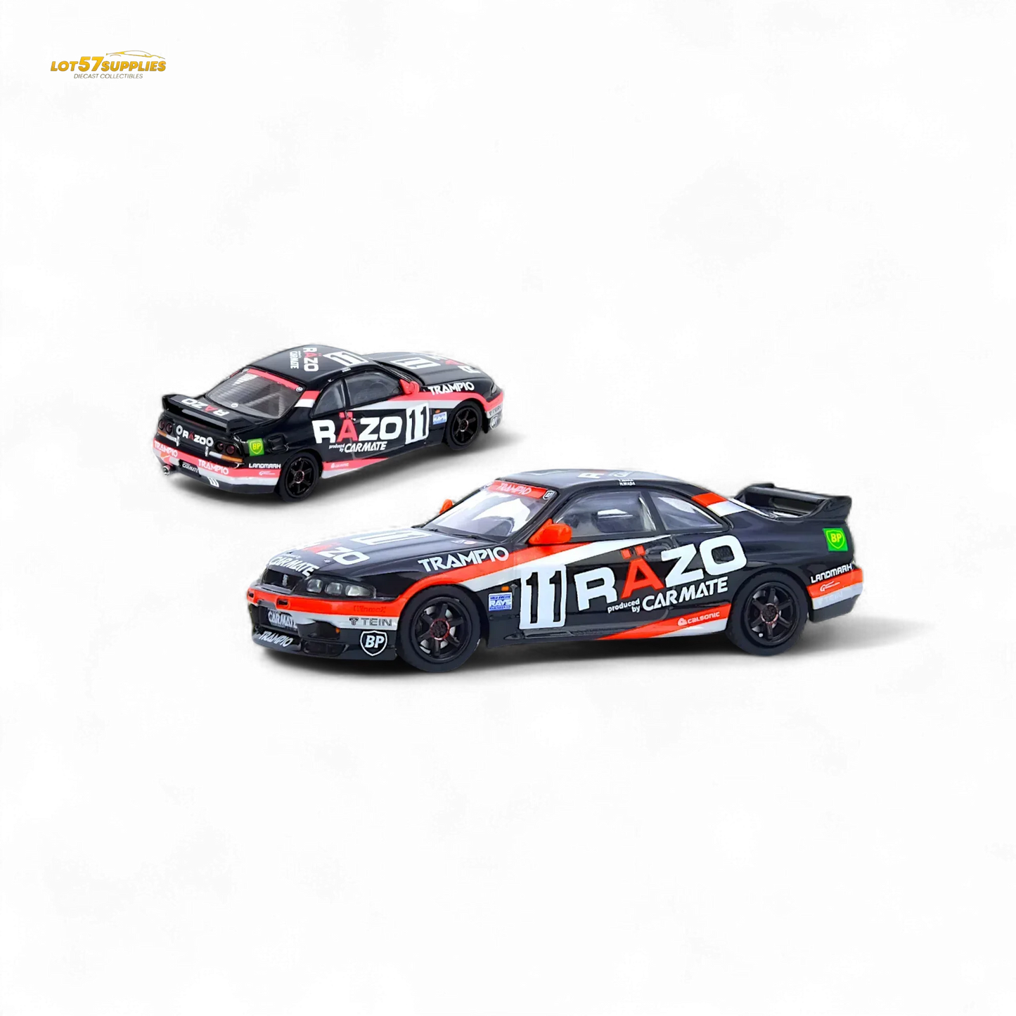 Inno64 NISSAN SKYLINE GT-R R33 #11 "RAZO TRAMPIO" N1 Super Endurance Series - SENDAN HIGHLAND 1995 Winner 1:64 - ToylandEU