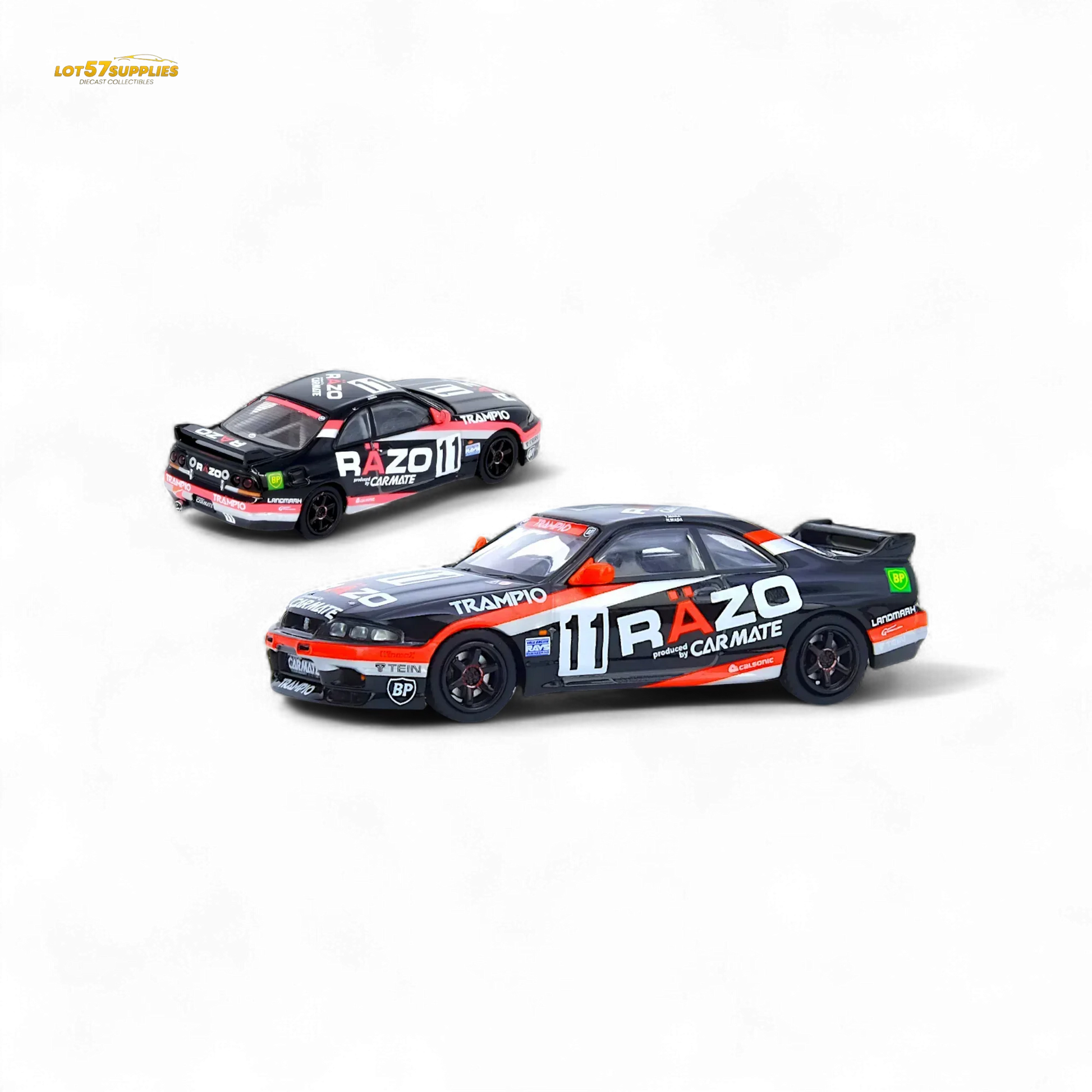 Inno64 NISSAN SKYLINE GT-R R33 #11 "RAZO TRAMPIO" N1 Super Endurance Series - SENDAN HIGHLAND 1995 Winner 1:64 - ToylandEU