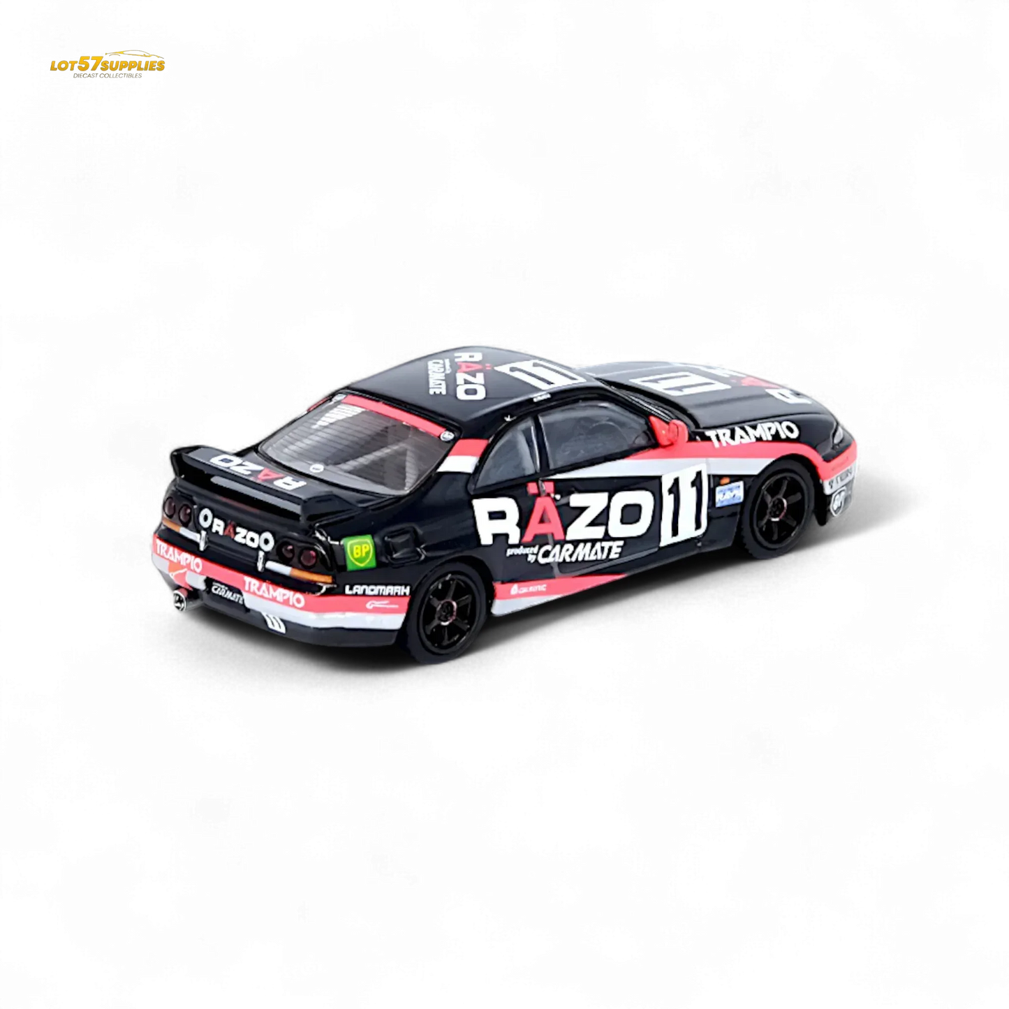 Inno64 NISSAN SKYLINE GT-R R33 #11 "RAZO TRAMPIO" N1 Super Endurance Series - SENDAN HIGHLAND 1995 Winner 1:64 - ToylandEU