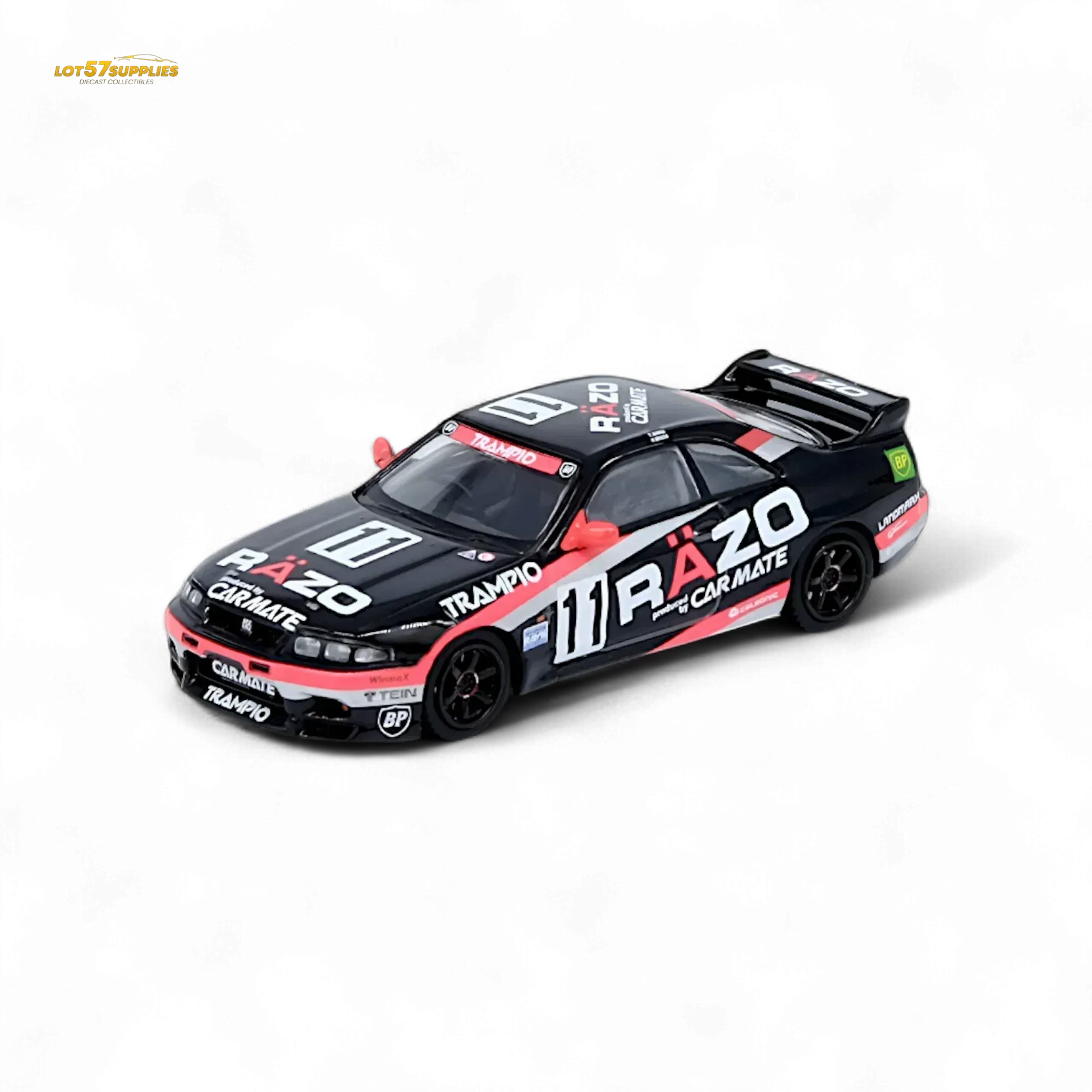 Inno64 NISSAN SKYLINE GT-R R33 #11 "RAZO TRAMPIO" N1 Super Endurance Series - SENDAN HIGHLAND 1995 Winner 1:64 - ToylandEU