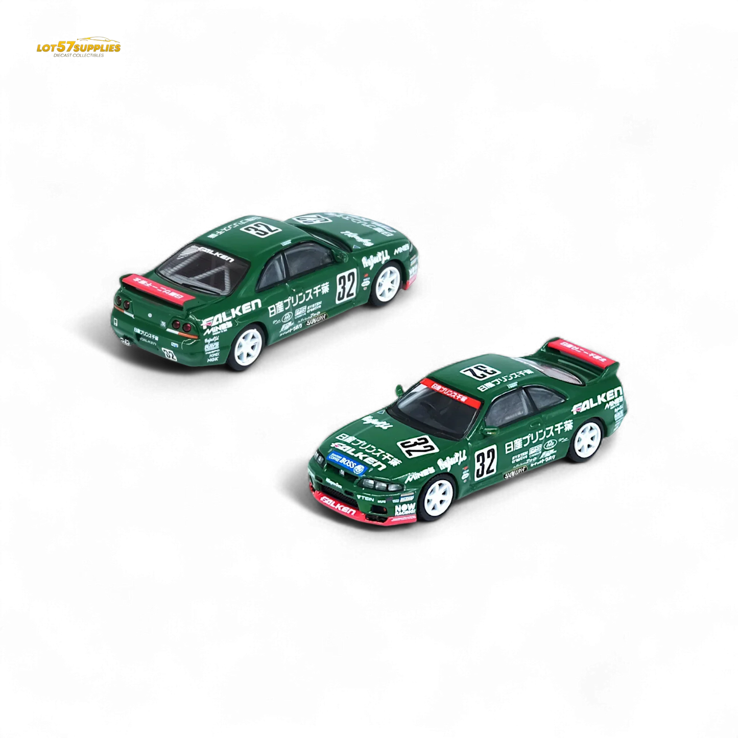 Inno64 Nissan Skyline GT-R R33 #32 Falken 1:64 - ToylandEU